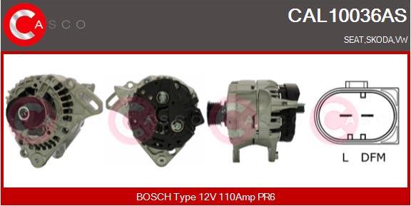 Casco CAL10036AS - Ģenerators autodraugiem.lv