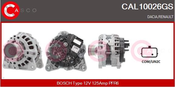 Casco CAL10026GS - Ģenerators autodraugiem.lv