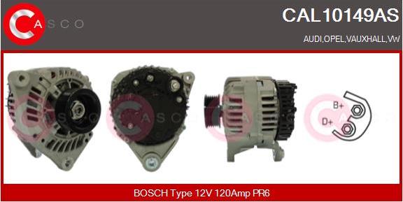 Casco CAL10149AS - Ģenerators autodraugiem.lv