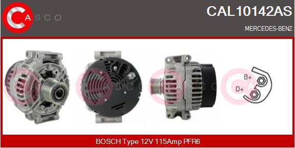 Casco CAL10142AS - Ģenerators autodraugiem.lv