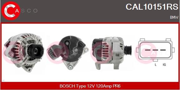 Casco CAL10151RS - Ģenerators autodraugiem.lv