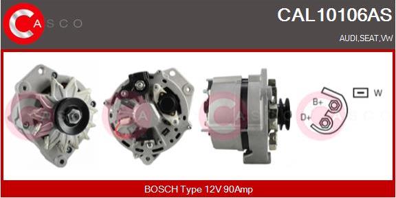 Casco CAL10106AS - Ģenerators autodraugiem.lv