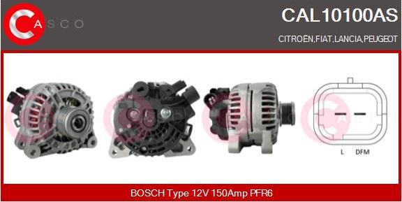 Casco CAL10100AS - Ģenerators autodraugiem.lv