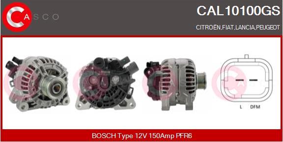 Casco CAL10100GS - Ģenerators autodraugiem.lv