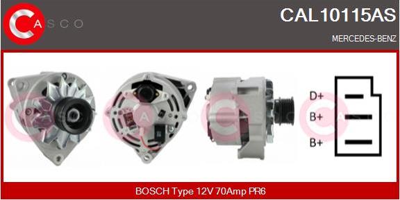 Casco CAL10115AS - Ģenerators autodraugiem.lv