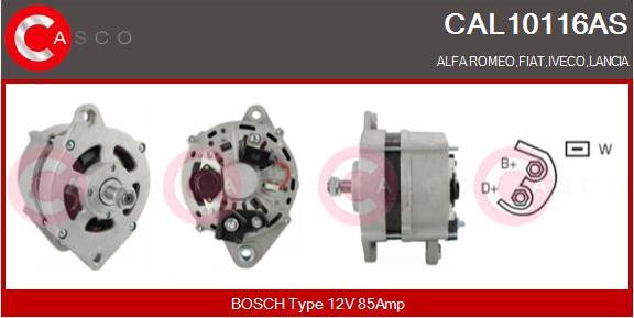 Casco CAL10116AS - Ģenerators autodraugiem.lv