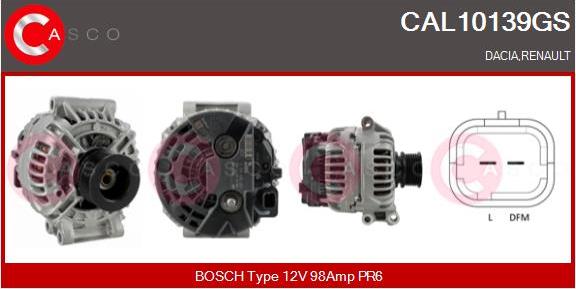 Casco CAL10139GS - Ģenerators autodraugiem.lv