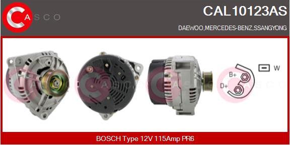 Casco CAL10123AS - Ģenerators autodraugiem.lv