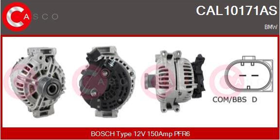 Casco CAL10171AS - Ģenerators autodraugiem.lv