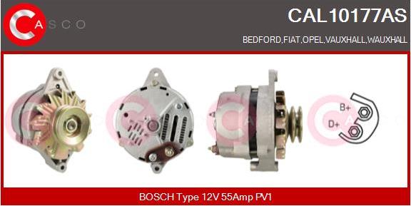 Casco CAL10177AS - Ģenerators autodraugiem.lv