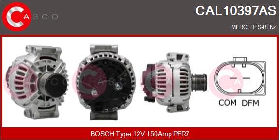 Casco CAL10397AS - Ģenerators autodraugiem.lv