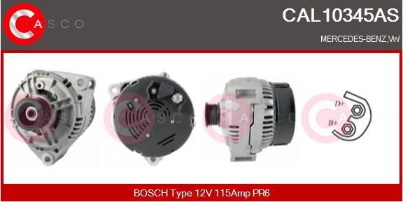 Casco CAL10345AS - Ģenerators autodraugiem.lv