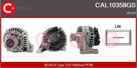 Casco CAL10358GS - Ģenerators autodraugiem.lv