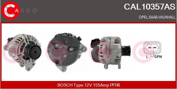 Casco CAL10357AS - Ģenerators autodraugiem.lv