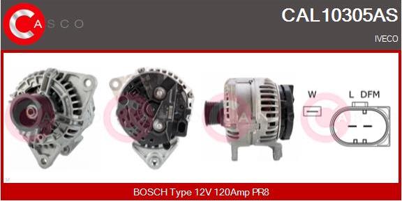 Casco CAL10305AS - Ģenerators autodraugiem.lv