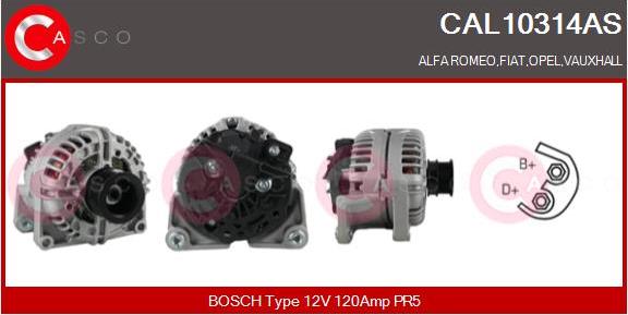 Casco CAL10314AS - Ģenerators autodraugiem.lv