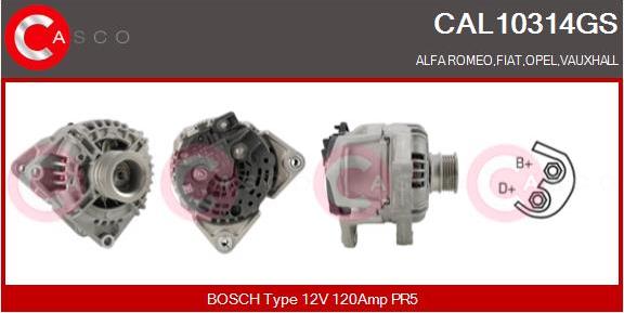 Casco CAL10314GS - Ģenerators autodraugiem.lv