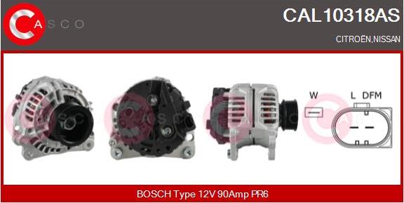 Casco CAL10318AS - Ģenerators autodraugiem.lv