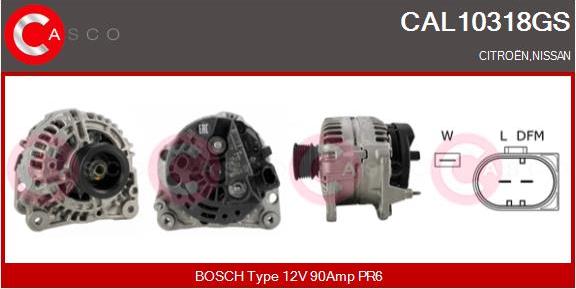 Casco CAL10318GS - Ģenerators autodraugiem.lv