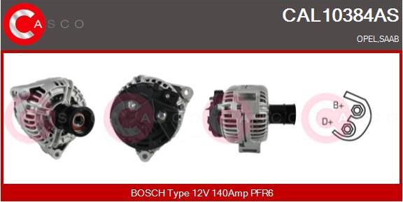 Casco CAL10384AS - Ģenerators autodraugiem.lv