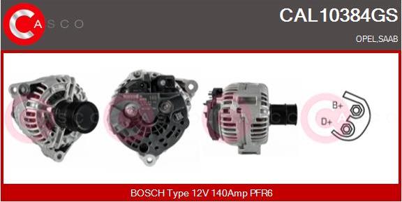 Casco CAL10384GS - Ģenerators autodraugiem.lv