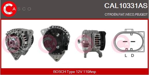Casco CAL10331AS - Ģenerators autodraugiem.lv