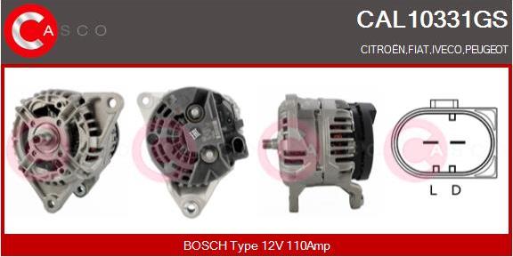 Casco CAL10331GS - Ģenerators autodraugiem.lv
