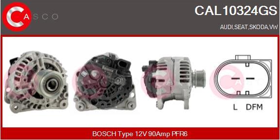 Casco CAL10324GS - Ģenerators autodraugiem.lv