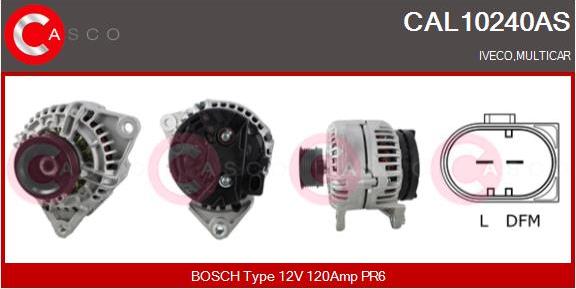 Casco CAL10240AS - Ģenerators autodraugiem.lv