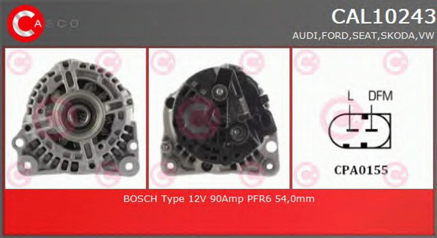 Casco CAL10243 - Ģenerators autodraugiem.lv