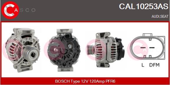 Casco CAL10253AS - Ģenerators autodraugiem.lv