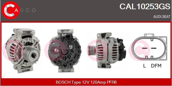 Casco CAL10253GS - Ģenerators autodraugiem.lv