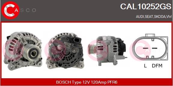 Casco CAL10252GS - Ģenerators autodraugiem.lv