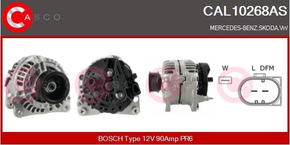 Casco CAL10268AS - Ģenerators autodraugiem.lv