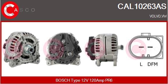 Casco CAL10263AS - Ģenerators autodraugiem.lv