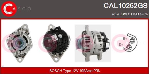 Casco CAL10262GS - Ģenerators autodraugiem.lv