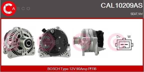Casco CAL10209AS - Ģenerators autodraugiem.lv