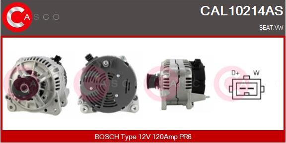 Casco CAL10214AS - Ģenerators autodraugiem.lv