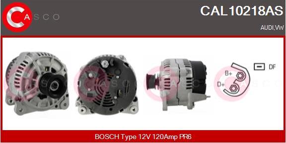 Casco CAL10218AS - Ģenerators autodraugiem.lv