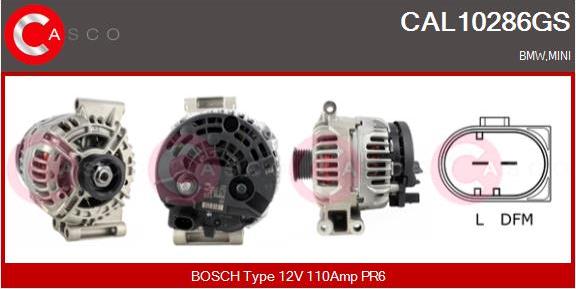 Casco CAL10286GS - Ģenerators autodraugiem.lv
