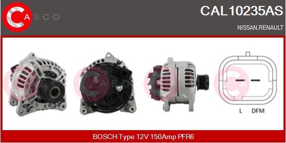 Casco CAL10235AS - Ģenerators autodraugiem.lv