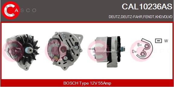 Casco CAL10236AS - Ģenerators autodraugiem.lv