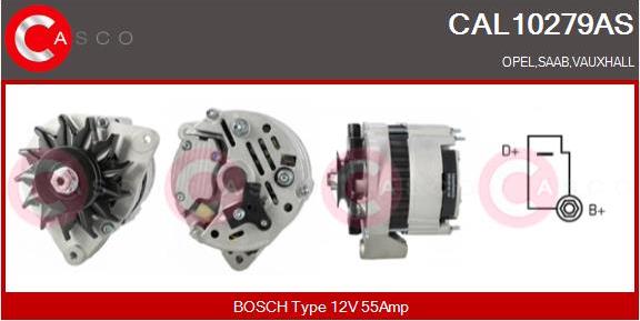 Casco CAL10279AS - Ģenerators autodraugiem.lv