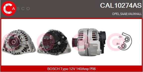 Casco CAL10274AS - Ģenerators autodraugiem.lv