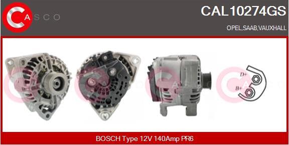 Casco CAL10274GS - Ģenerators autodraugiem.lv