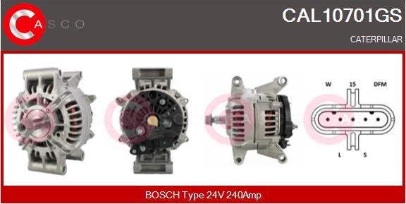 Casco CAL10701GS - Ģenerators autodraugiem.lv