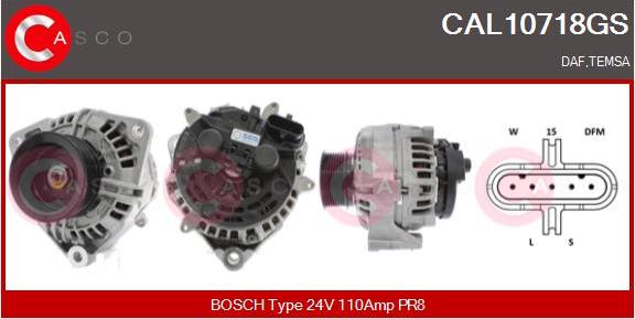 Casco CAL10718GS - Ģenerators autodraugiem.lv