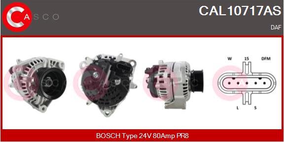 Casco CAL10717AS - Ģenerators autodraugiem.lv