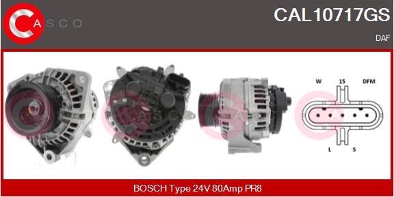 Casco CAL10717GS - Ģenerators autodraugiem.lv