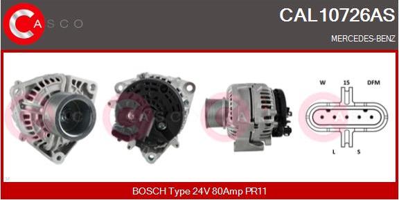Casco CAL10726AS - Ģenerators autodraugiem.lv